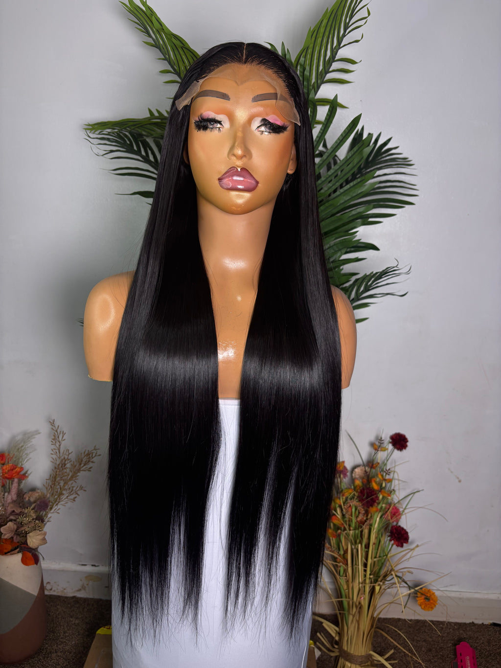 26 Vietnamese bone straight spired with 5 by 5 closure